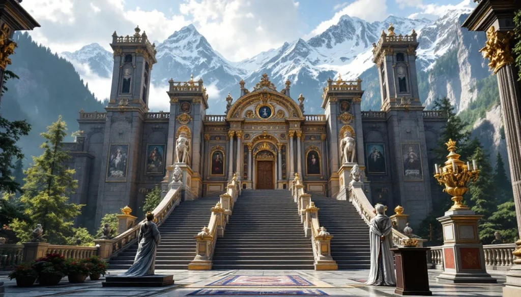 Exhibits at the Museum of Bavarian Kings highlighting the legacy of the Wittelsbach dynasty.