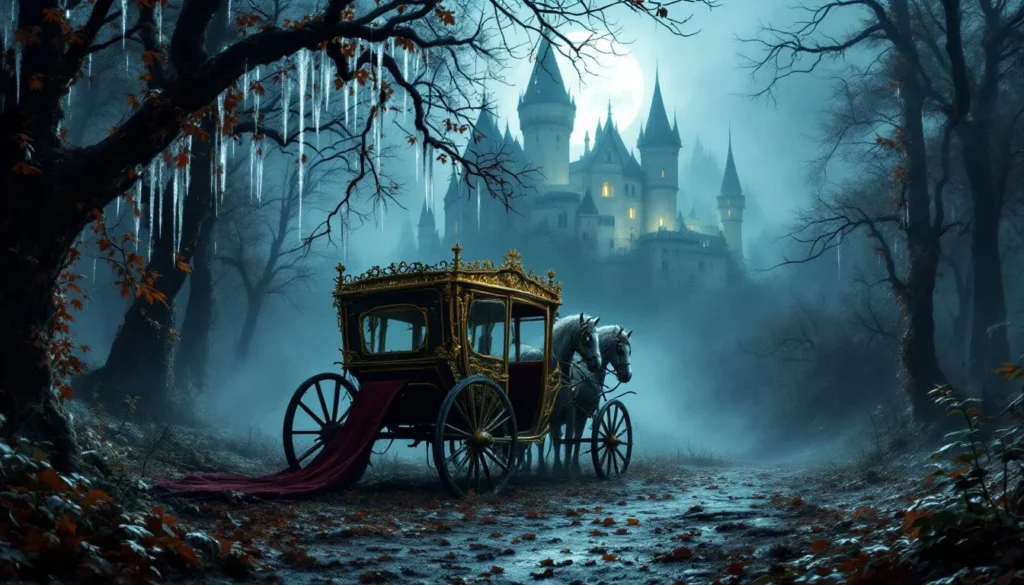 A mysterious setting representing the enigmatic circumstances surrounding King Ludwig II's death.