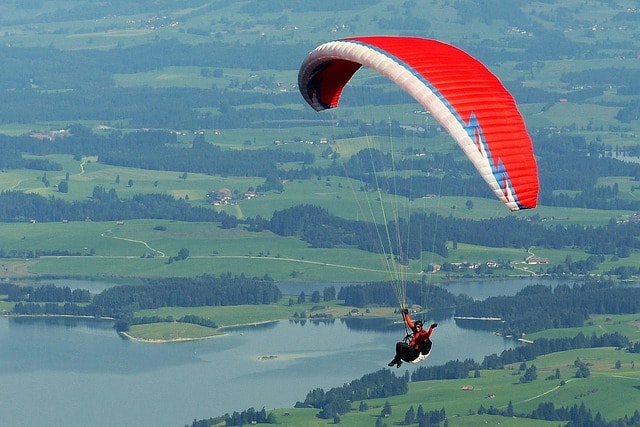 Paragliding Tegelberg