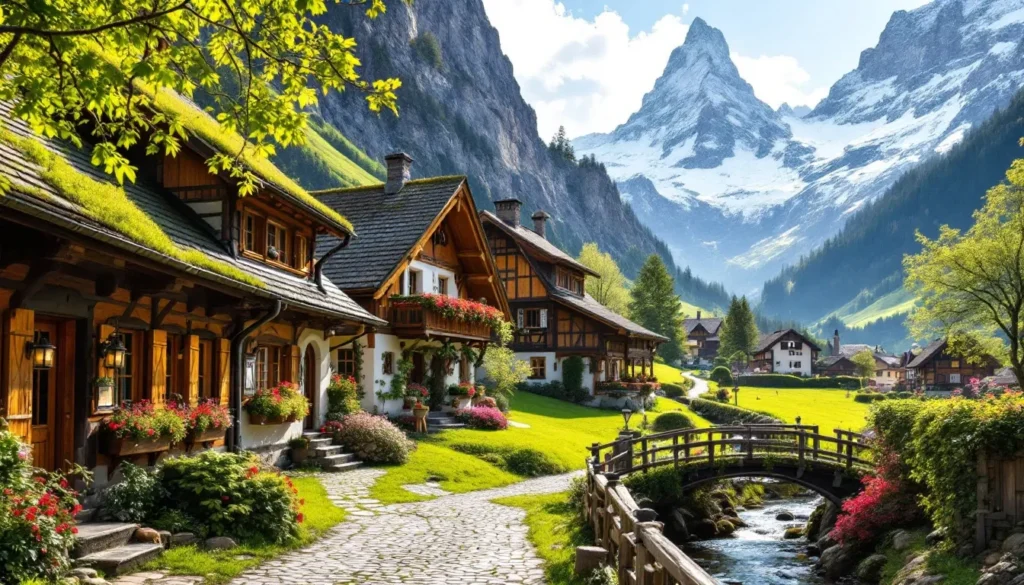 Cozy accommodation options in Oberammergau, reflecting traditional Bavarian themes.